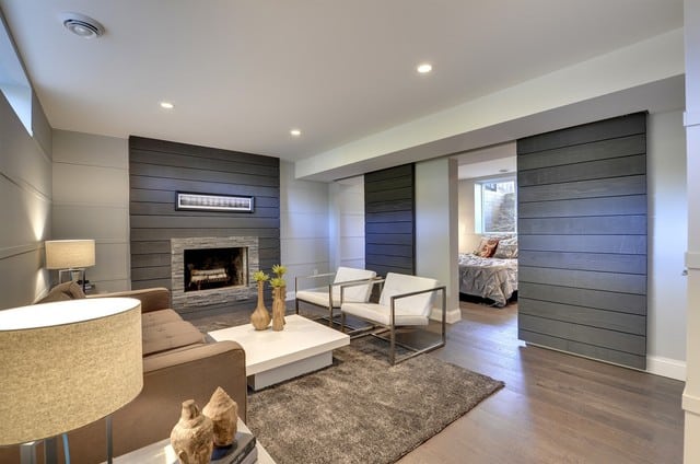 Basement Home Renovation Completed Project Vancouver | Hallmark Projects Ltd.