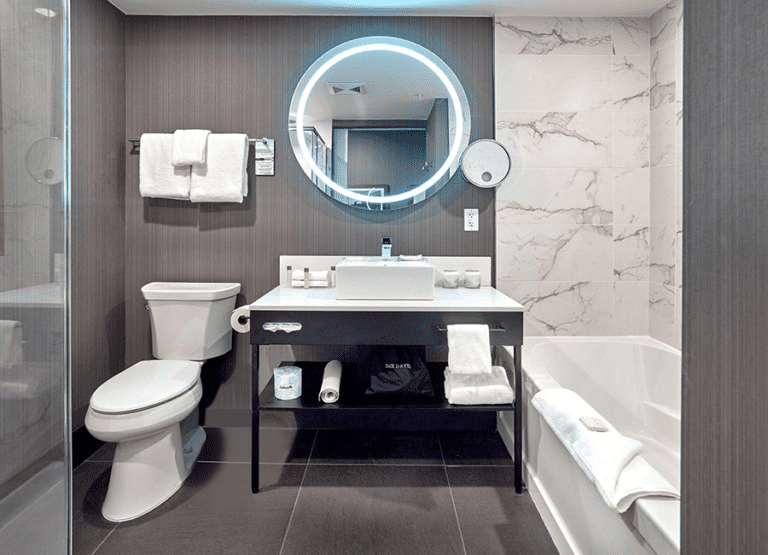 Bathroom renovation by Hallmark Projects, Vancouver