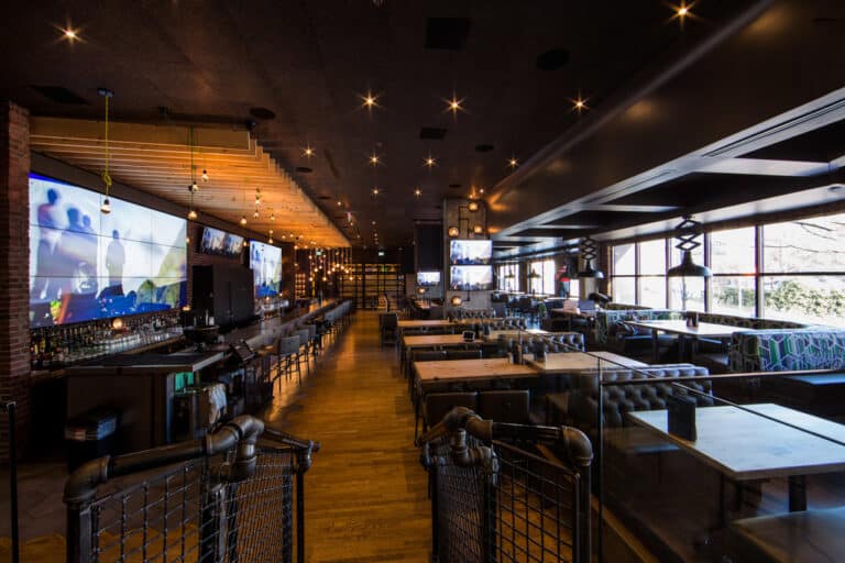 Commercial renovation and tenant improvement by Hallmark Projects, Vancouver