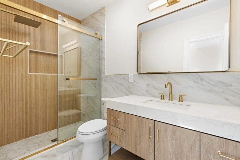Bathroom renovation by Hallmark Projects, Vancouver
