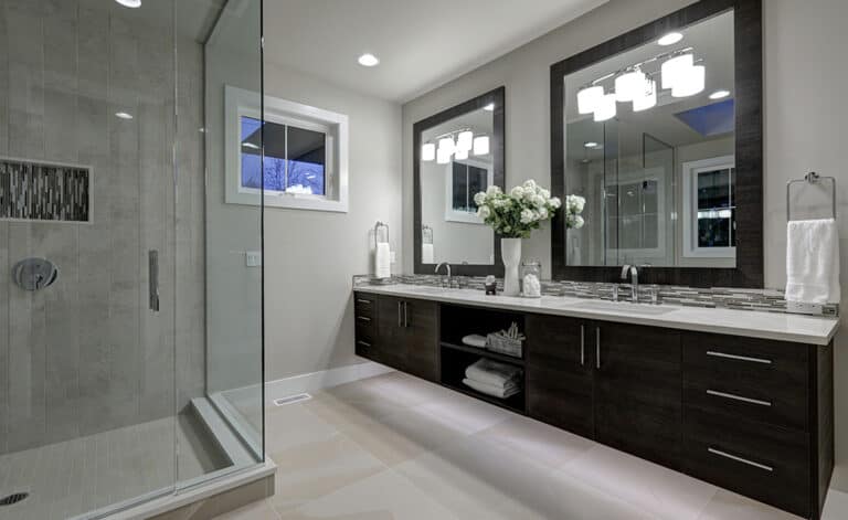 Bathroom renovation by Hallmark Projects, Vancouver