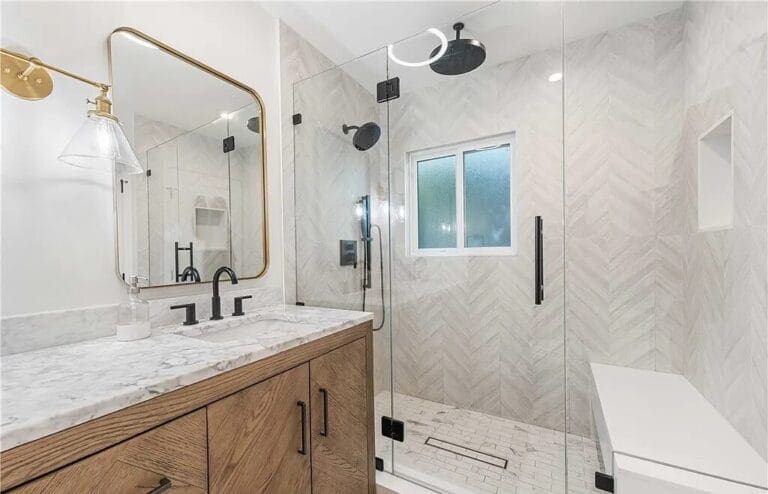 Bathroom renovation by Hallmark Projects, Vancouver